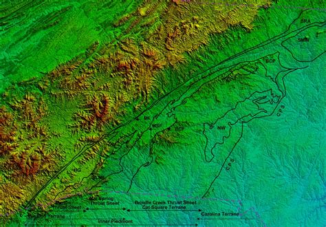 Usgg North Carolina Geologic Map
