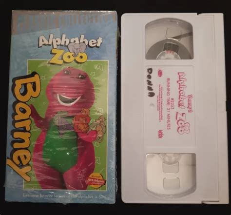 Barneys Alphabet Zoo 1999 Vhs Tape Classic Collection Out Of Print