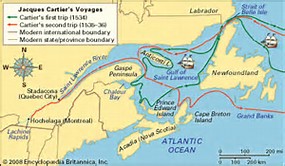 Image result for Jacques Cartier became the first to sail into the river he named Saint Lawrence.
