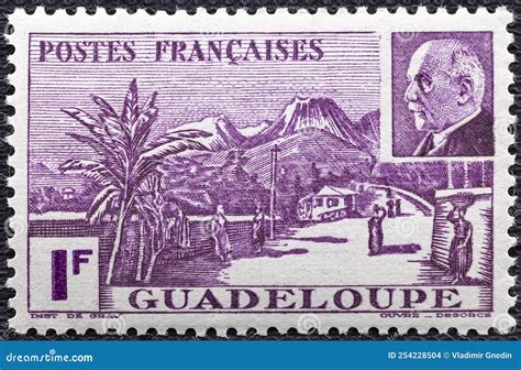 Francia Alrededor De 1941 Un Sello Postal De Francia Que Muestra La