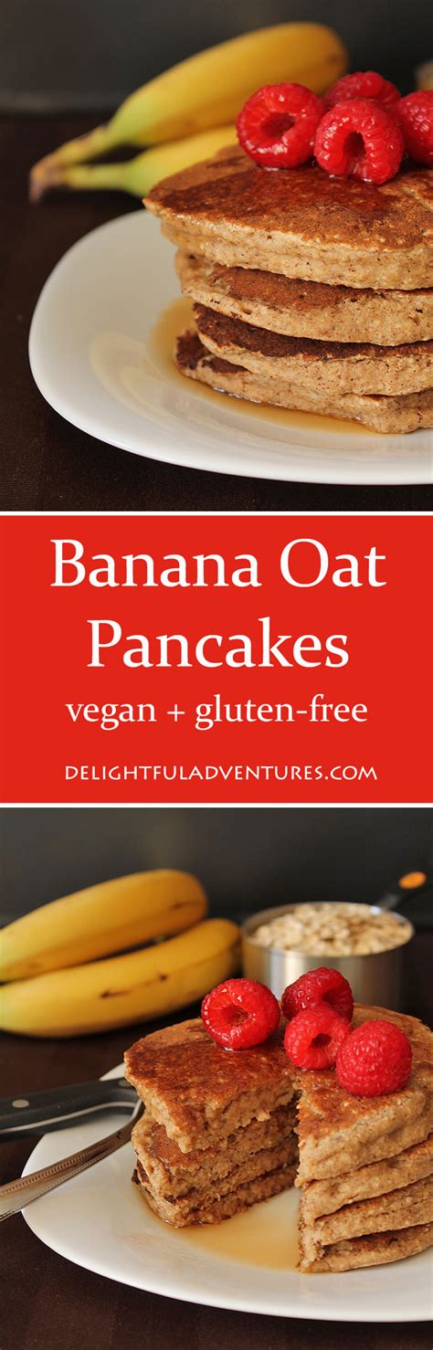 The 30 Best Ideas For Banana Oat Pancakes Vegan Best Recipes Ideas