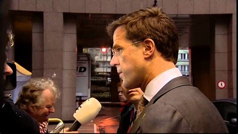 Dutch Pm Mark Rutte Arrives At Eu Summit In Brussels Youtube
