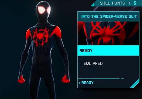 Marvels Spider Man Miles Morales Into The Spider Verse Suit How