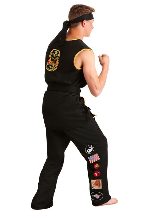 Disfraz De Karate Kid Cobra Kai Para Hombres Multicolor Yaxa Colombia