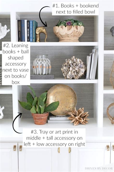 How To Decorate Shelves And Bookcases Simple Formulas That Work