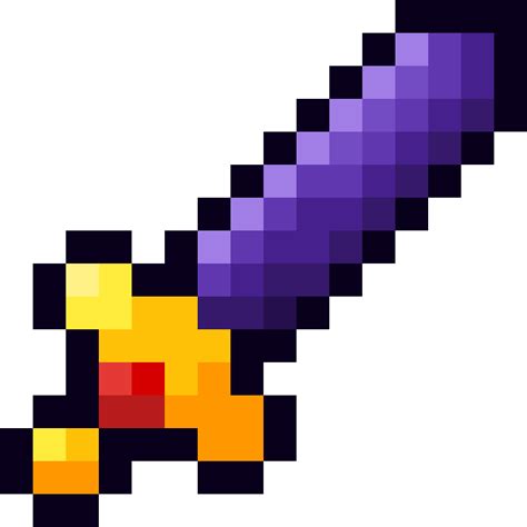 Pixilart Netherite Sword By Sgtbiscuits