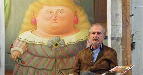 Fernando Botero World Renowned Colombian Artist Known For His