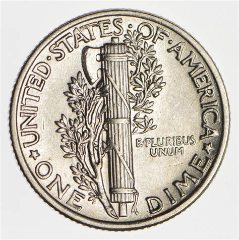 Ch AU/Unc 1941 Mercury Liberty Dime - 90% Silver - High Grade