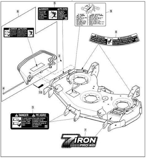 John Deere Mower Deck Tca20266 Z910a Z920a Ztrak Mowers