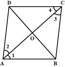 A Diagonal Of A Parallelogram Bisects An Angle Will It Also Bisect The Other Angle Give Reason