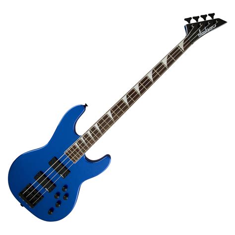 Disc Jackson Cbxnt Iv Bass Guitar Metallic Blue Gear4music