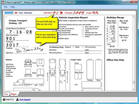 Read more hgv inspectin sheet ireland template ~ 8 weekly vehicle inspection form templates in pdf free premium templates. Truck Drivers Report - Best Image Truck Kusaboshi.Com
