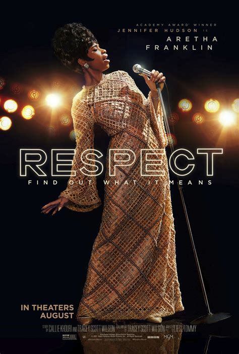 Jennifer Hudson As Aretha Franklin In Respect In Theaters August 13 2021