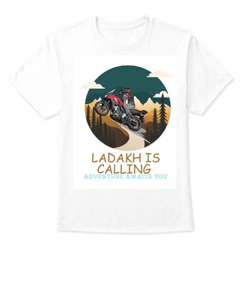 Ladakh Ride T Shirt Teeshopper