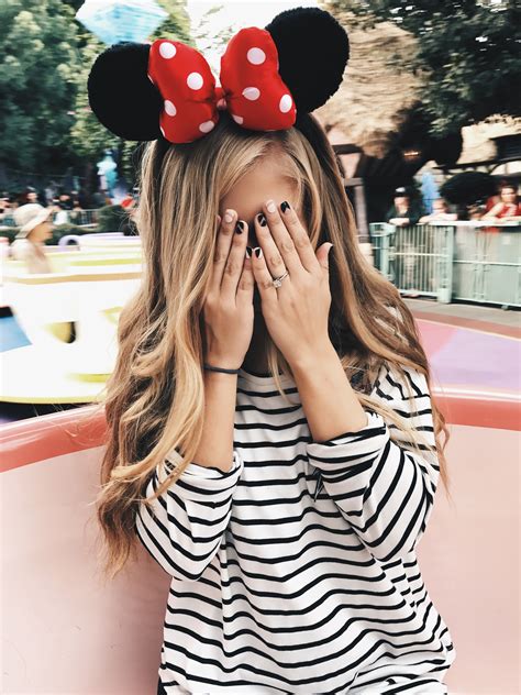 Disneyland Disney Striped Shirt Teacups Blonde Blonde Hair Lifestyle Disneyland Shot