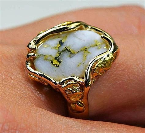 Gold Quartz Ring Orocal Rl232lq Genuine Hand Crafted Jewelry 14k G