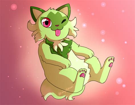 Sprigatito Is Adorable Pokémon Fan Art 44321375 Fanpop