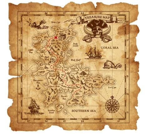 Pirates Map Photos