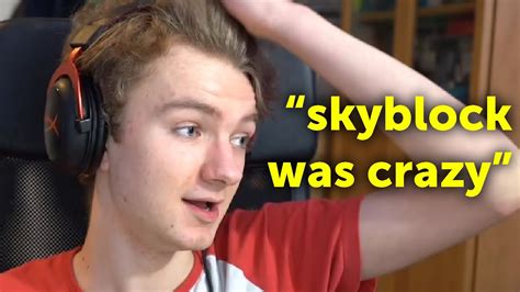 Tommyinnit Explains How Skyblock Changed Hypixel Youtube