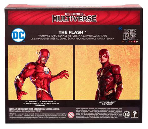 Justice league figures bundle the flash aquaman green lantern 2015 alex ross dc. Mattel DC Comics Multiverse 6" Justice League The Flash ...