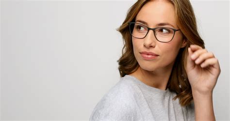 Beautiful Teenager Girl Wearing Glasses Isolated Video