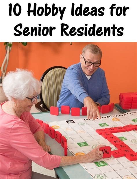 10 Hobby Ideas For Senior Residents Sands Blog Elderly Activities