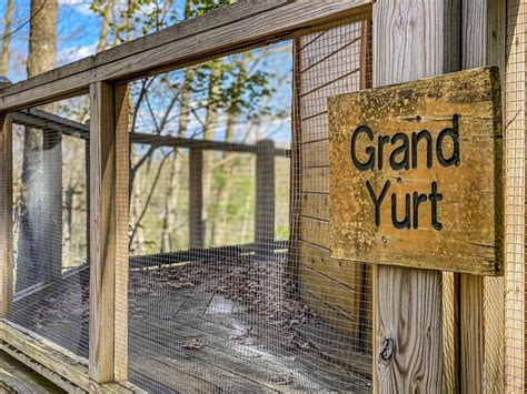 Grand Yurt In Cliffview Resort Red River Gorge Cabin Rentals