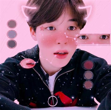 Jimin Pink Aesthetic Pfp Its Actually My First Try At One