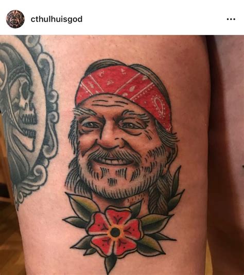 Willie Nelson Traditional Tattoo Sleeve Music Tattoo Designs Sleeve Tattoos