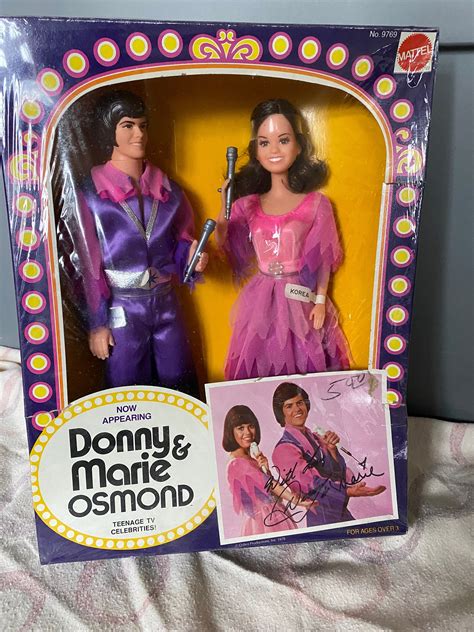 vintage donny and marie osmond barbie dolls 1976 mattel ph