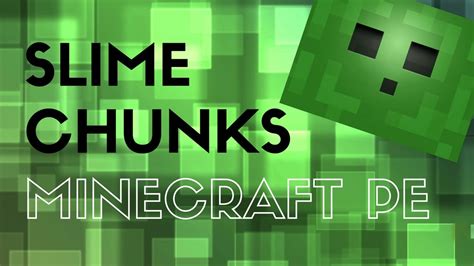 Come Trovare Gli Slime Chunks In Minecraft Pe Tutorial Youtube
