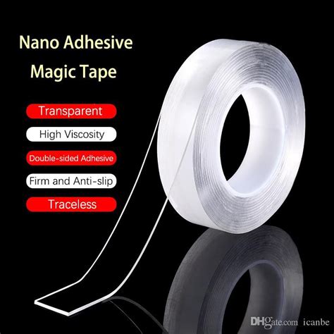 Pieces Super Strong Self Adhesive Reusable Velcro Tape Double Sided