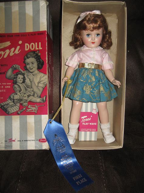 Ideal P Toni Doll Mint In Original Box Never Played With Stunning