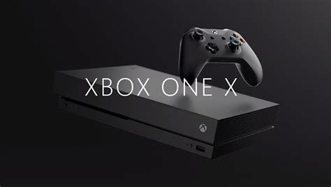 Xbox One X La Consola De Videojuegos Más Potente Del Mundo E32017