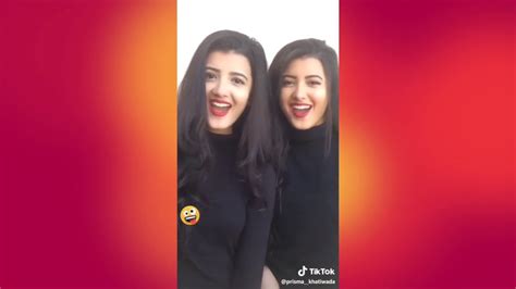 twins sister tiiktok prisma and princy twin sisters tiktok compilation video 2019 tiktok idol