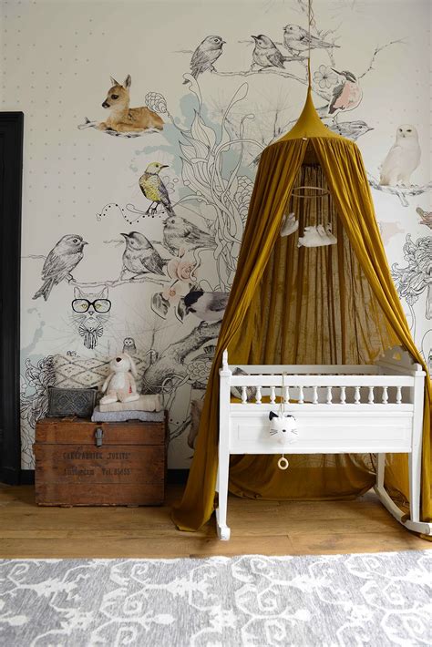 11 Stylish Nursery Wallpaper Ideas That Might Convince You To Wallpaper