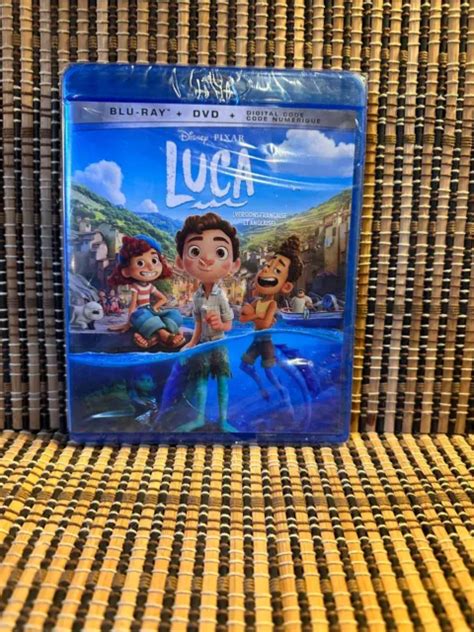 Luca 2 Disc Blu Raydvd 2021disneypixarjacob Tremblayjack Dylan