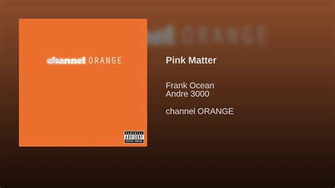 Frank Ocean Pink Matter Youtube Super Rich Kids Rich Kids Frank