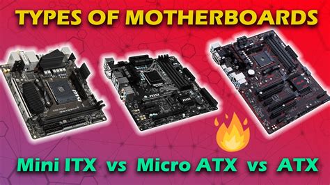 Types Of Motherboards Explained In Hindi Mini Itx Vs Micro Atx Vs Atx Vs Eatx Motherboard