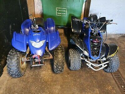 Motorcycles auction aerodynamics help to gain optimum speed. 2 X Quad Bikes Spares Or Repair Project Salvage No Reserve ...