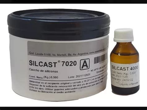 Caucho De Silicona Rtv Silcast Gr Para Hacer Moldes Env O Gratis