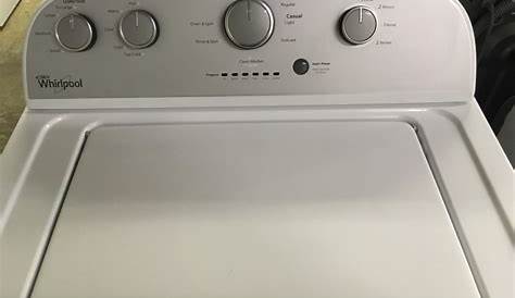 Large Images for Great Whirlpool Washer, Capacity 3.6 Cu.Ft., Agitator