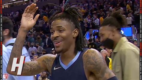 Ja Morant Talks Comeback And Ot Win Over Warriors Postgame Interview