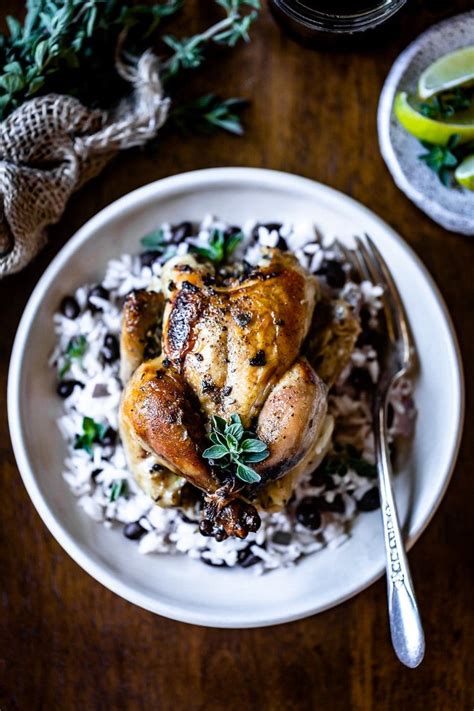 Add remaining ingredients for stuffing and toss lightly. Cuban Roasted Cornish Game Hen | Recipe | Cornish hen ...