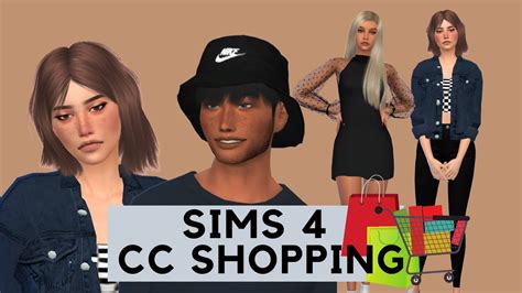 Sims 4 Cc Shopping🛒🛍️links Youtube