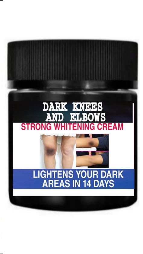 Dark Knees Lightening Cream Dark Elbows Cream Dark Spots Etsy