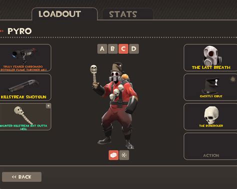 Opinions On My Pyro Halloween Loadout Based On Skulls As Can Be Seen