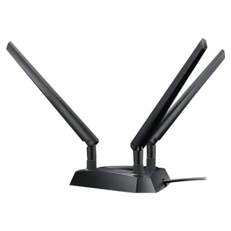 Plus, the stylish external magnetized antenna base gives you more flexibility in adjusting antenna placement to get the. ASUS PCE-AC68 802.11ac Dual-Band Wireless-AC1900 PCIe ...