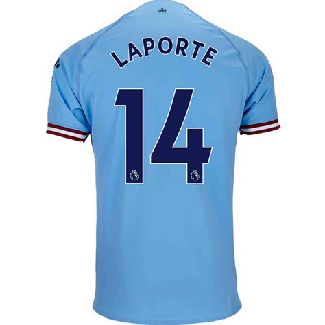 202223 Puma Aymeric Laporte Manchester City Home Authentic Jersey