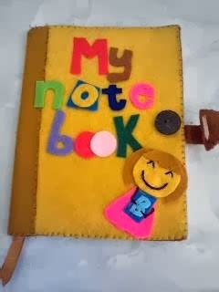 Cara Membuat Sampul Buku dari Flanel | Cara Membuat kerajinan tangan